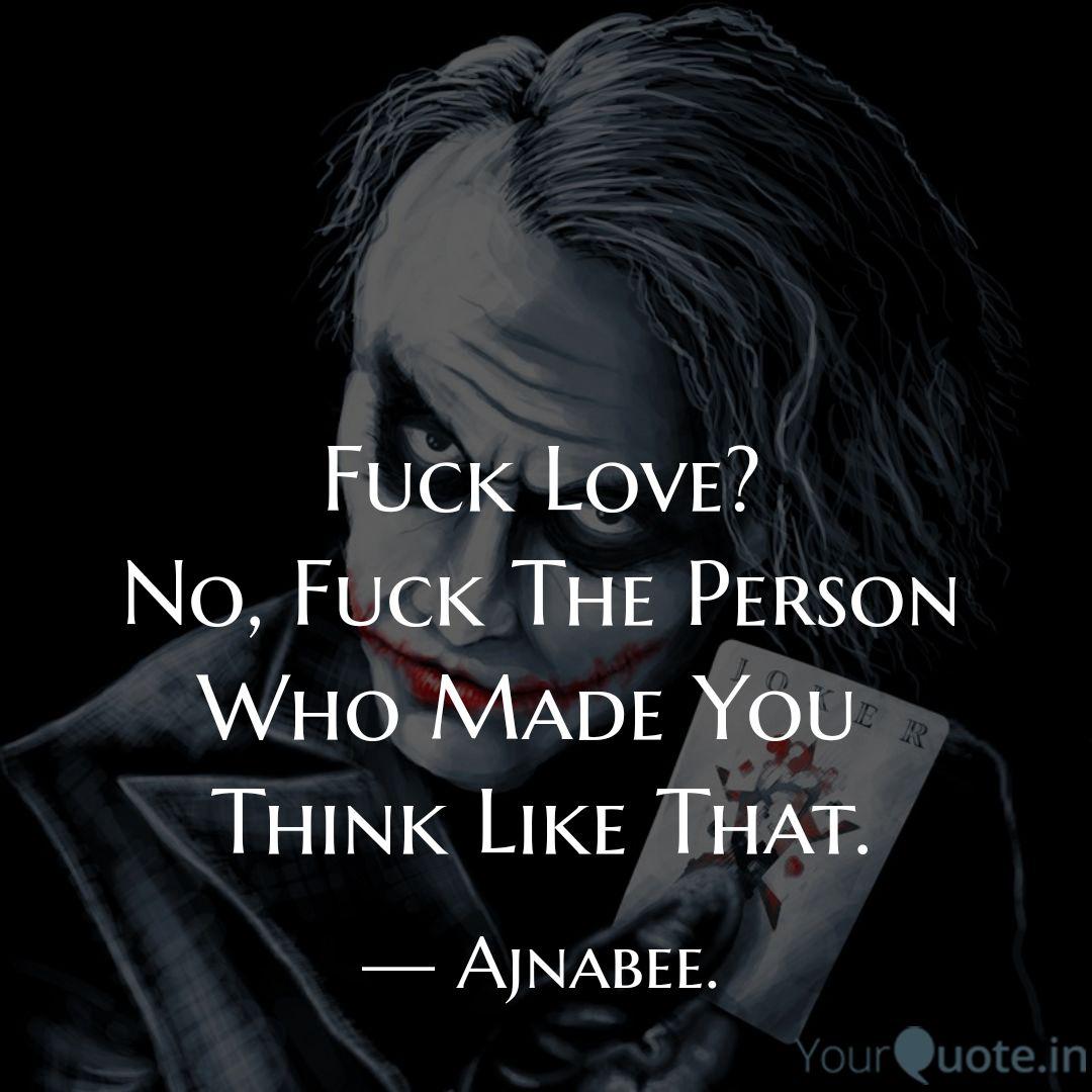 56 Best Fuck Love Quotes