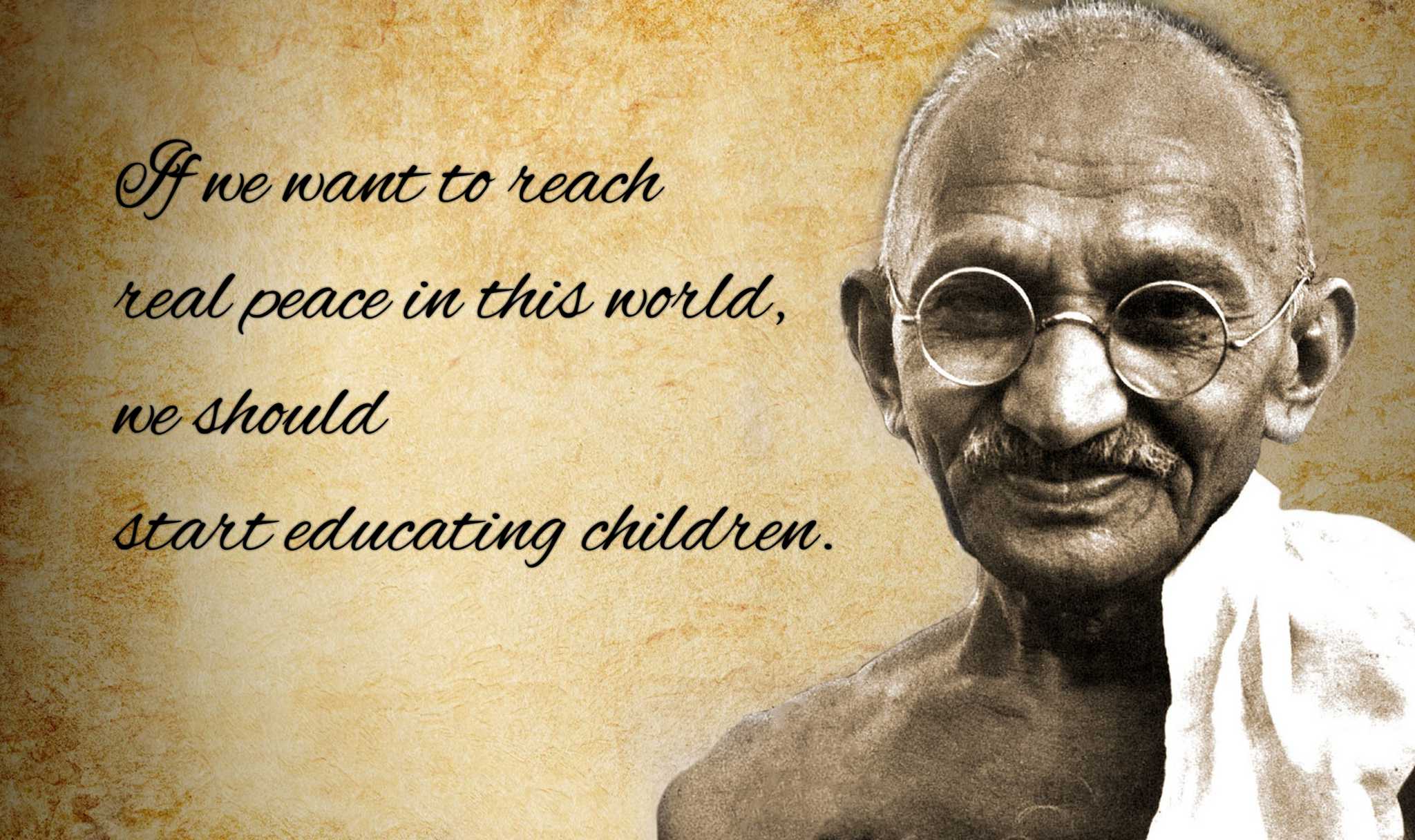 41 Best Gandhi Education Quotes